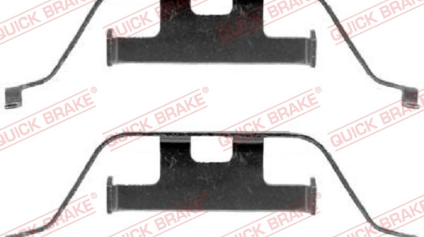 Set accesorii, placute frana puntea spate (1091201 QBK) BMW,LAND ROVER