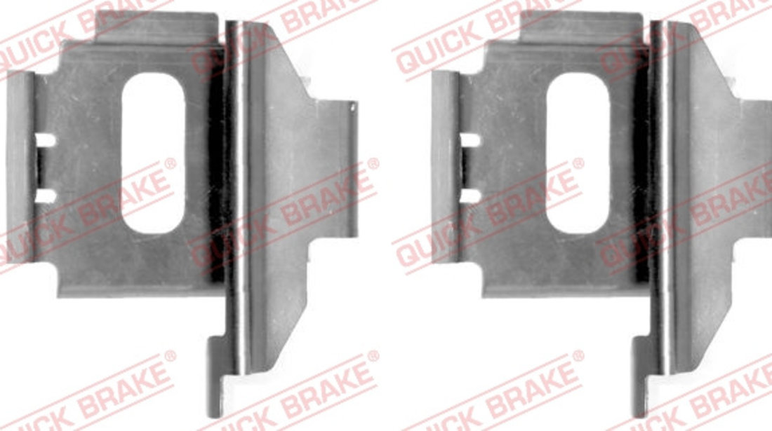 Set accesorii, placute frana puntea spate (1091283 QBK) MERCEDES-BENZ