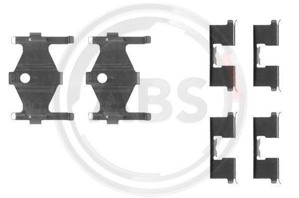 Set accesorii, placute frana puntea spate (1185Q ABS) HONDA,NISSAN