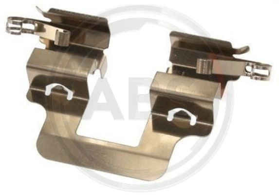 Set accesorii, placute frana puntea spate (1766Q ABS) AUDI