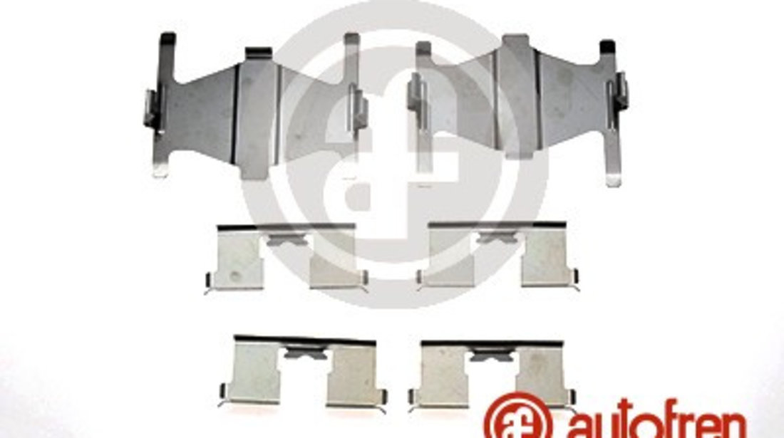 Set accesorii, placute frana puntea spate (D42616A AUT) NISSAN