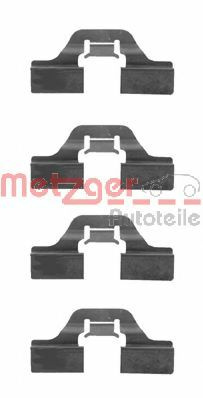 Set accesorii, placute frana RENAULT CLIO IV (2012 - 2016) METZGER 109-1211 piesa NOUA