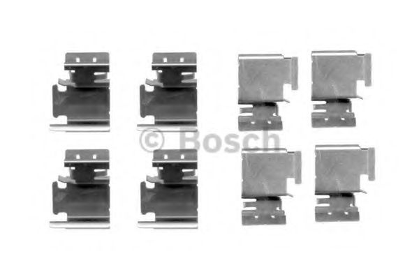 Set accesorii, placute frana SKODA SUPERB II (3T4) (2008 - 2015) BOSCH 1 987 474 312 piesa NOUA