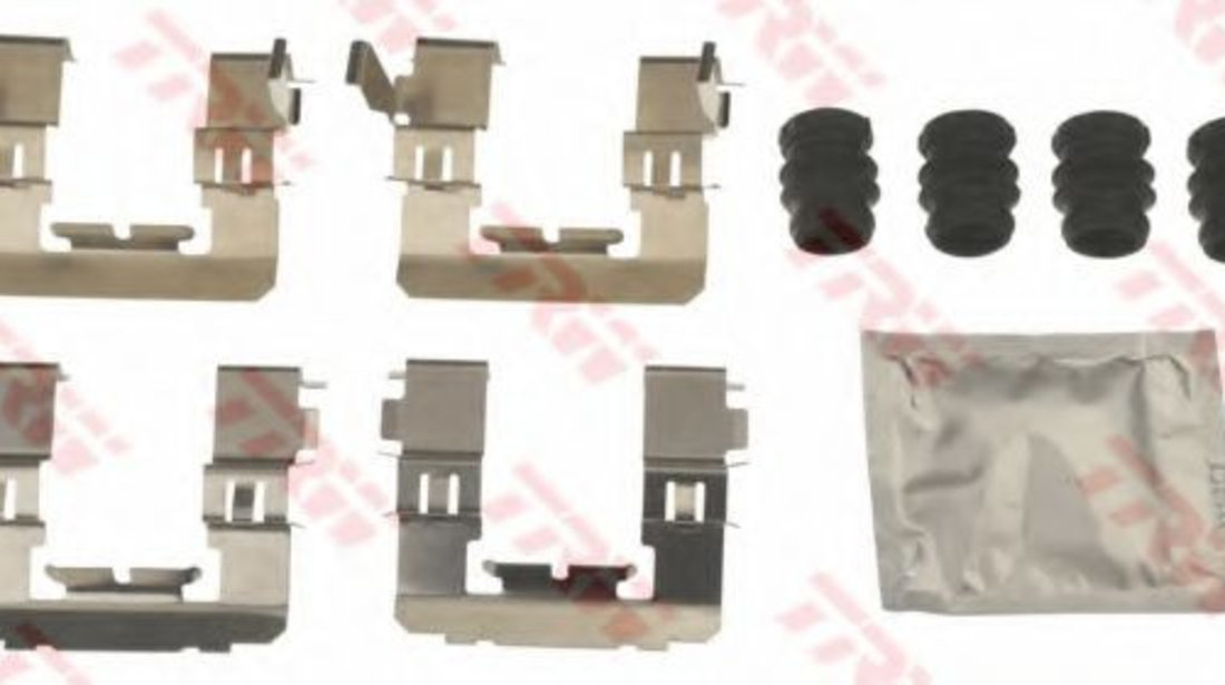 Set accesorii, placute frana SUBARU FORESTER (SH) (2008 - 2016) TRW PFK713 piesa NOUA