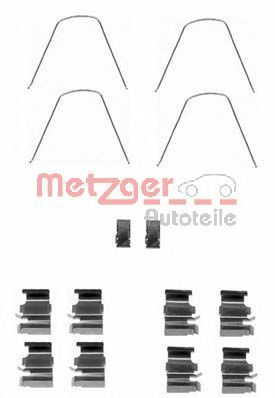 Set accesorii, placute frana SUZUKI VITARA Cabrio (ET, TA) (1988 - 2002) METZGER 109-1651 piesa NOUA