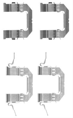 Set Accesorii, Placute Frana Textar Nissan 82507500