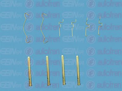 Set accesorii, placute frana TOYOTA COROLLA Verso (ZDE12, CDE12) (2001 - 2004) AUTOFREN SEINSA D42355A piesa NOUA