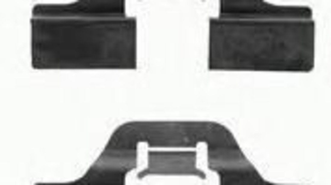 Set accesorii, placute frana TOYOTA COROLLA Hatchback (E11) (1997 - 2002) BREMBO A 02 205 piesa NOUA