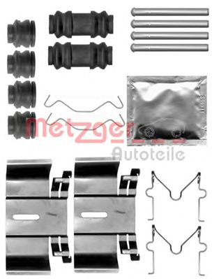 Set accesorii, placute frana TOYOTA RAV 4 II (CLA2, XA2, ZCA2, ACA2) (2000 - 2005) METZGER 109-1836 piesa NOUA