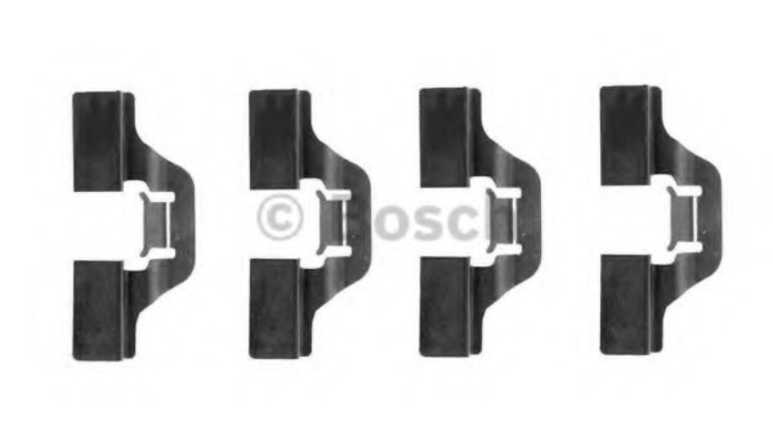 Set accesorii, placute frana VW NEW BEETLE (9C1, 1C1) (1998 - 2010) BOSCH 1 987 474 253 piesa NOUA