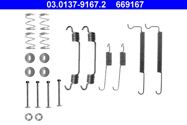 Set Accesorii, Sabot De Frana Ate 03.0137-9167.2