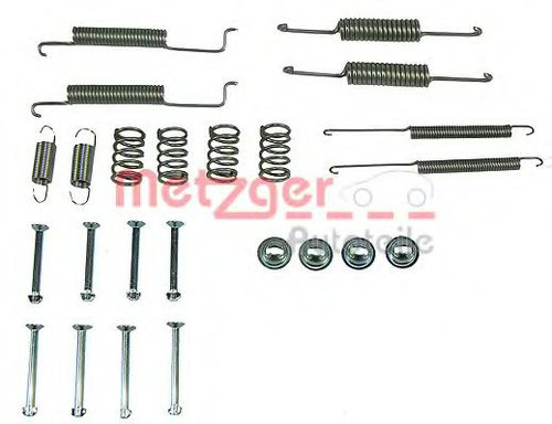 Set accesorii, sabot de frana AUDI A2 (8Z0) (2000 - 2005) METZGER 105-0569 piesa NOUA