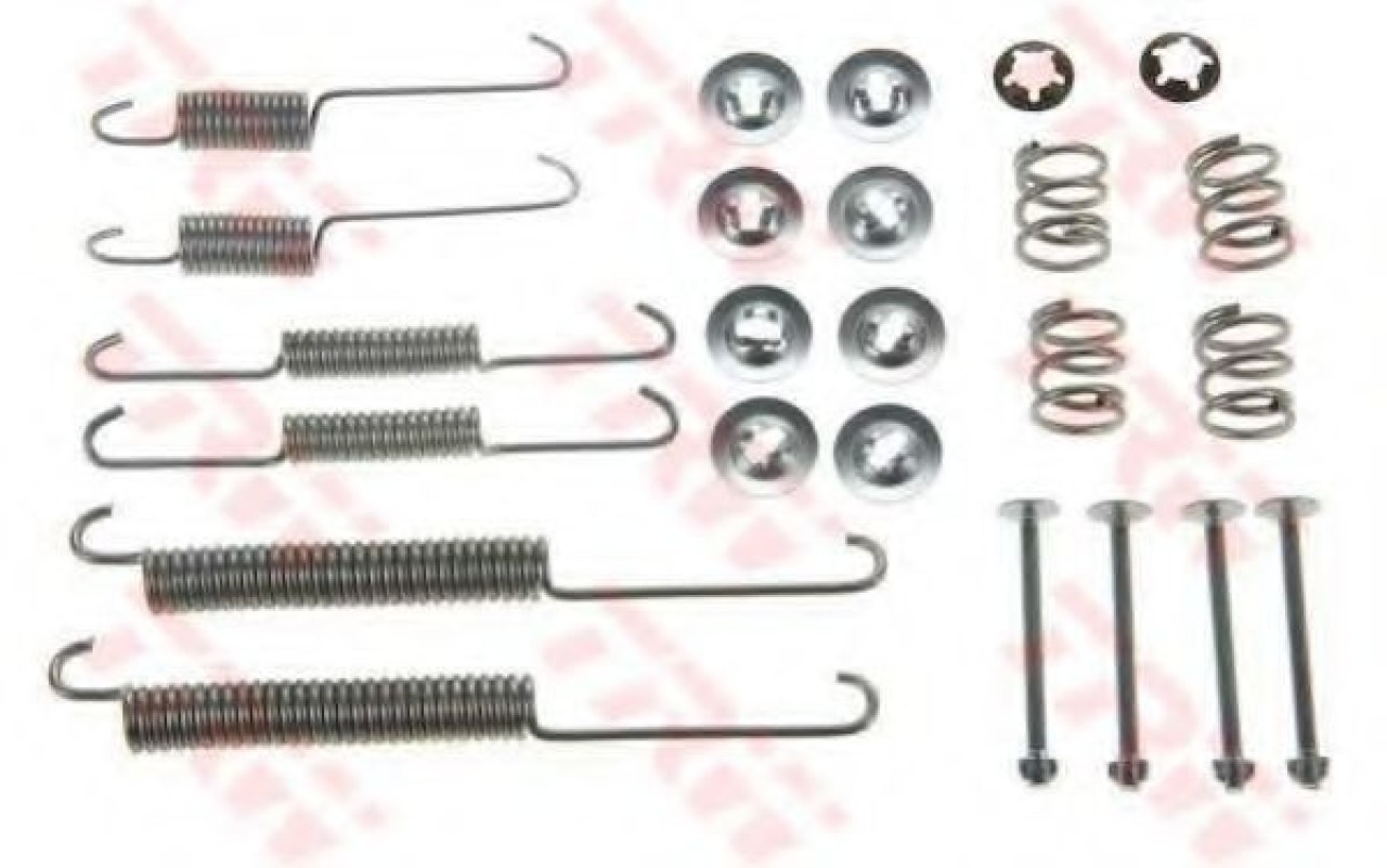 Set accesorii, sabot de frana CITROEN SAXO (S0, S1) (1996 - 2004) TRW SFK200 piesa NOUA