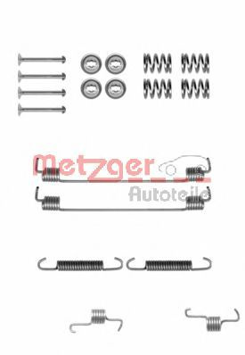 Set accesorii, sabot de frana DACIA LOGAN (LS) (2004 - 2016) METZGER 105-0819 piesa NOUA