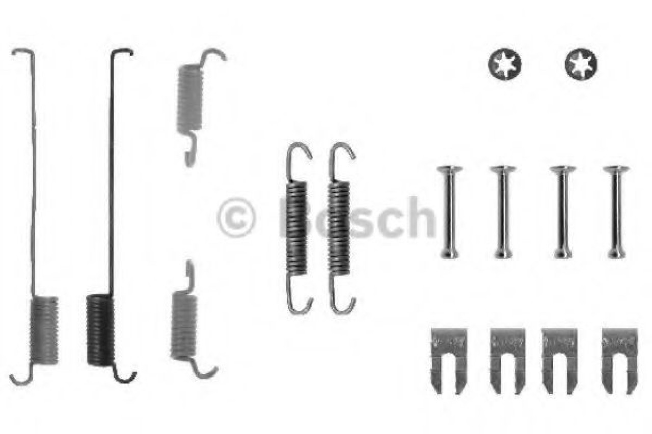 Set accesorii, sabot de frana FIAT BRAVA (182) (1995 - 2003) BOSCH 1 987 475 219 piesa NOUA