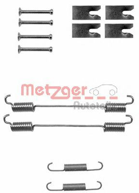 Set accesorii, sabot de frana FIAT DOBLO Combi (263) (2010 - 2016) METZGER 105-0862 piesa NOUA