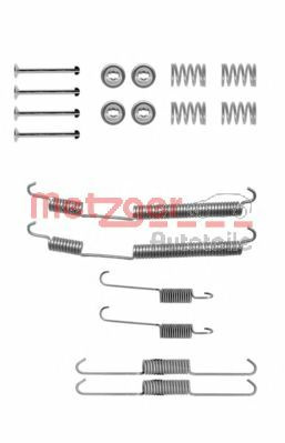 Set accesorii, sabot de frana FIAT DUCATO bus (230) (1994 - 2002) METZGER 105-0753 piesa NOUA