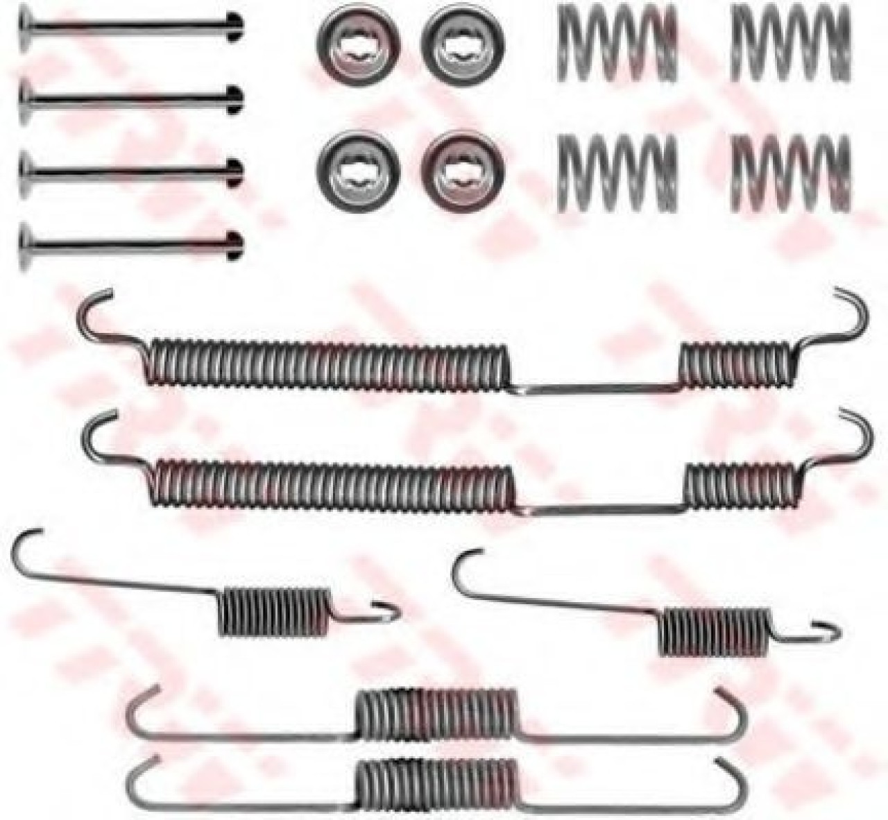 Set accesorii, sabot de frana FIAT DUCATO platou / sasiu (230) (1994 - 2002) TRW SFK261 piesa NOUA