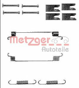 Set accesorii, sabot de frana FIAT PUNTO EVO (199) (2008 - 2016) METZGER 105-0866 piesa NOUA