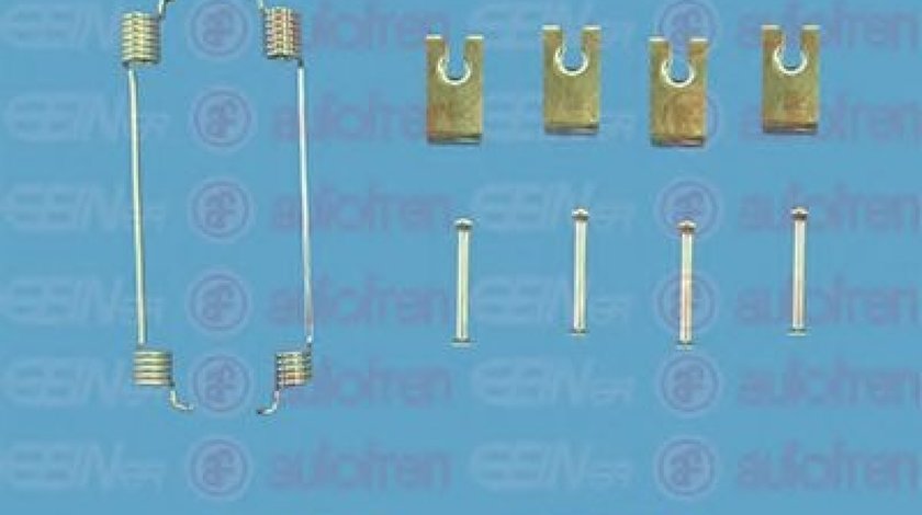 Set accesorii, sabot de frana FORD KA (RB) (1996 - 2008) AUTOFREN SEINSA D3938A piesa NOUA