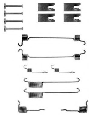 Set accesorii, sabot de frana FORD MONDEO II Limuzina (BFP) (1996 - 2000) FERODO FBA82 piesa NOUA