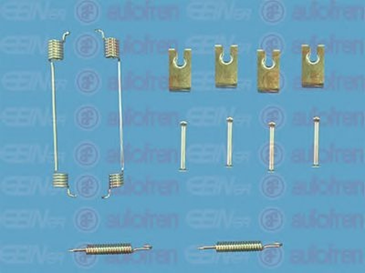 Set accesorii, sabot de frana MAZDA 2 (DY) (2003 - 2016) AUTOFREN SEINSA D3938A piesa NOUA