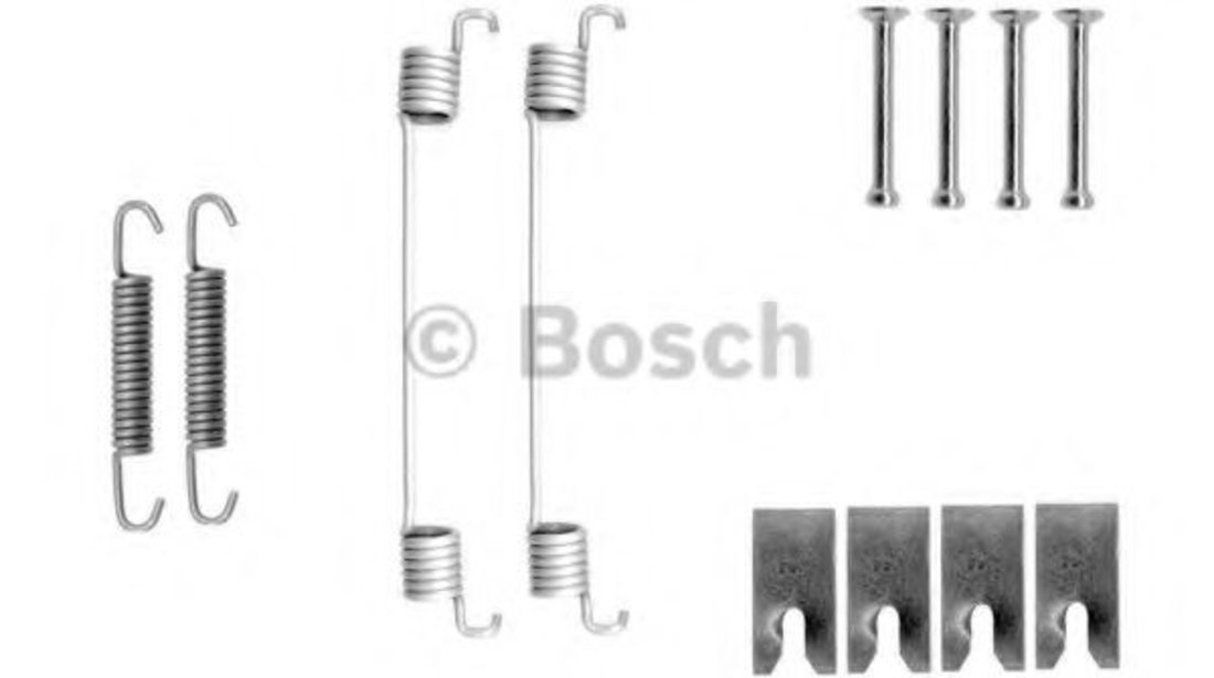 Set accesorii, sabot de frana NISSAN NOTE (E12) (2013 - 2016) BOSCH 1 987 475 300 piesa NOUA