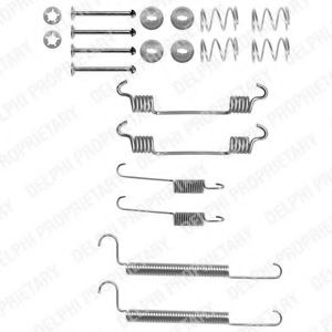 Set accesorii, sabot de frana OPEL ASTRA F Combi (51, 52) (1991 - 1998) DELPHI LY1241 piesa NOUA