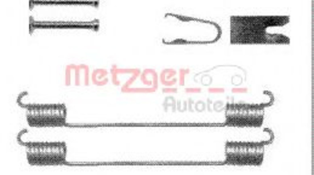 Set accesorii, sabot de frana OPEL CORSA D (2006 - 2016) METZGER 105-0883 piesa NOUA