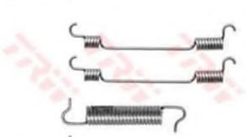 Set accesorii, sabot de frana OPEL MOVANO platou / sasiu (U9, E9) (1998 - 2010) TRW SFK314 piesa NOUA