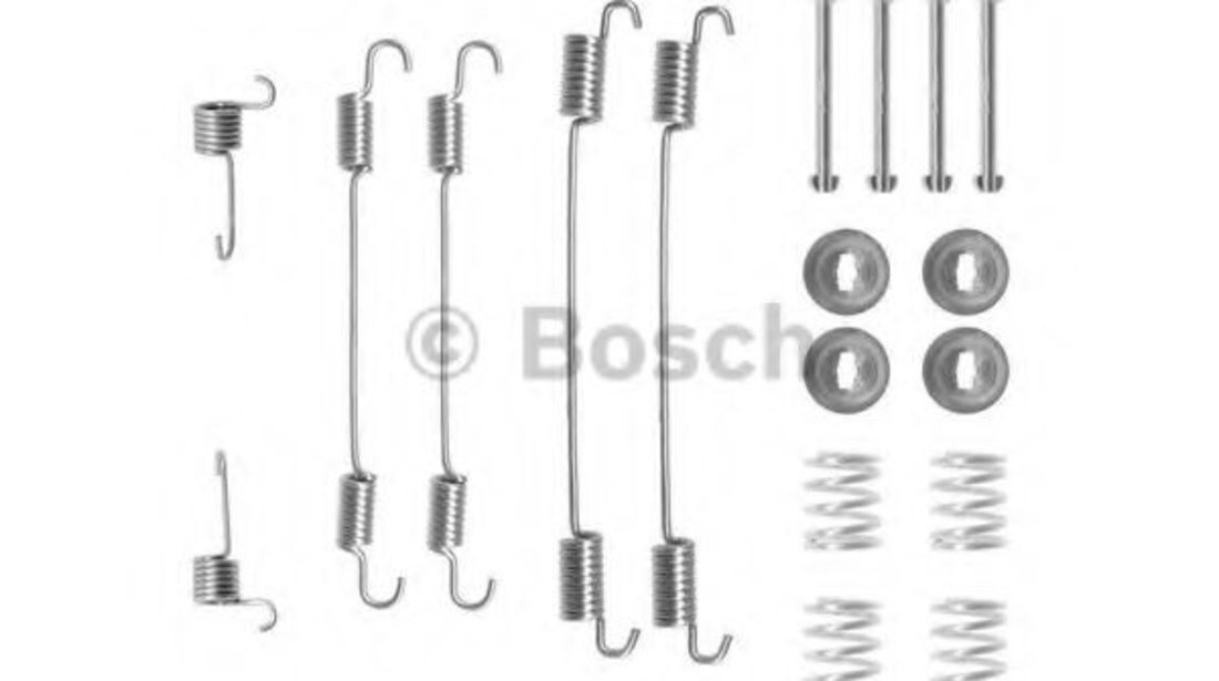 Set accesorii, sabot de frana PEUGEOT 306 (7B, N3, N5) (1993 - 2003) BOSCH 1 987 475 255 piesa NOUA