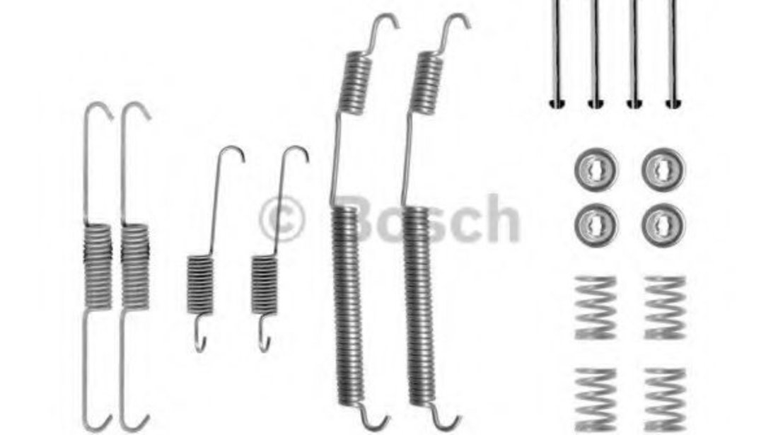 Set accesorii, sabot de frana PEUGEOT BOXER bus (230P) (1994 - 2002) BOSCH 1 987 475 241 piesa NOUA