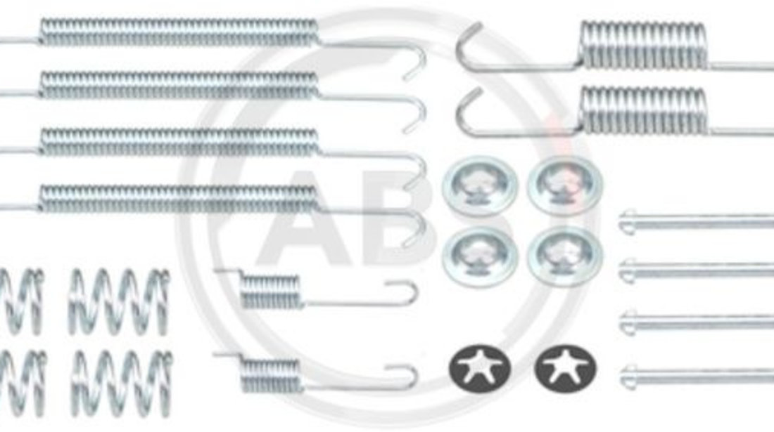 Set accesorii, sabot de frana puntea spate (0037Q ABS) SUZUKI