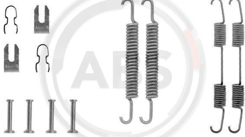 Set accesorii, sabot de frana puntea spate (0666Q ABS) FIAT,INNOCENTI