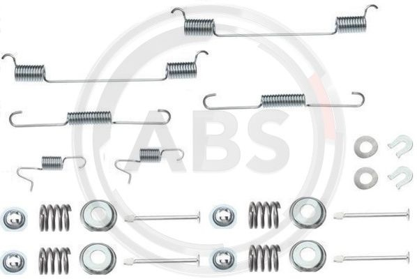 Set accesorii, sabot de frana puntea spate (0818Q ABS) NISSAN