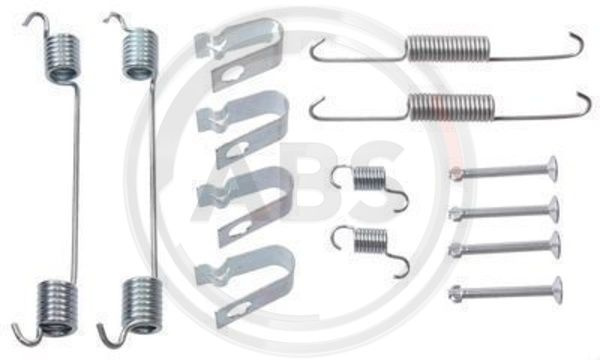 Set accesorii, sabot de frana puntea spate (0860Q ABS) GEO,SUZUKI