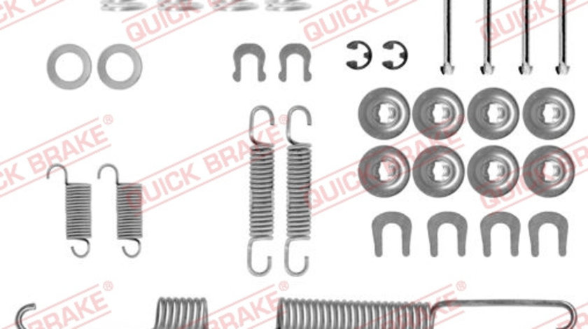 Set accesorii, sabot de frana puntea spate (1050698 QBK) TOYOTA,VW