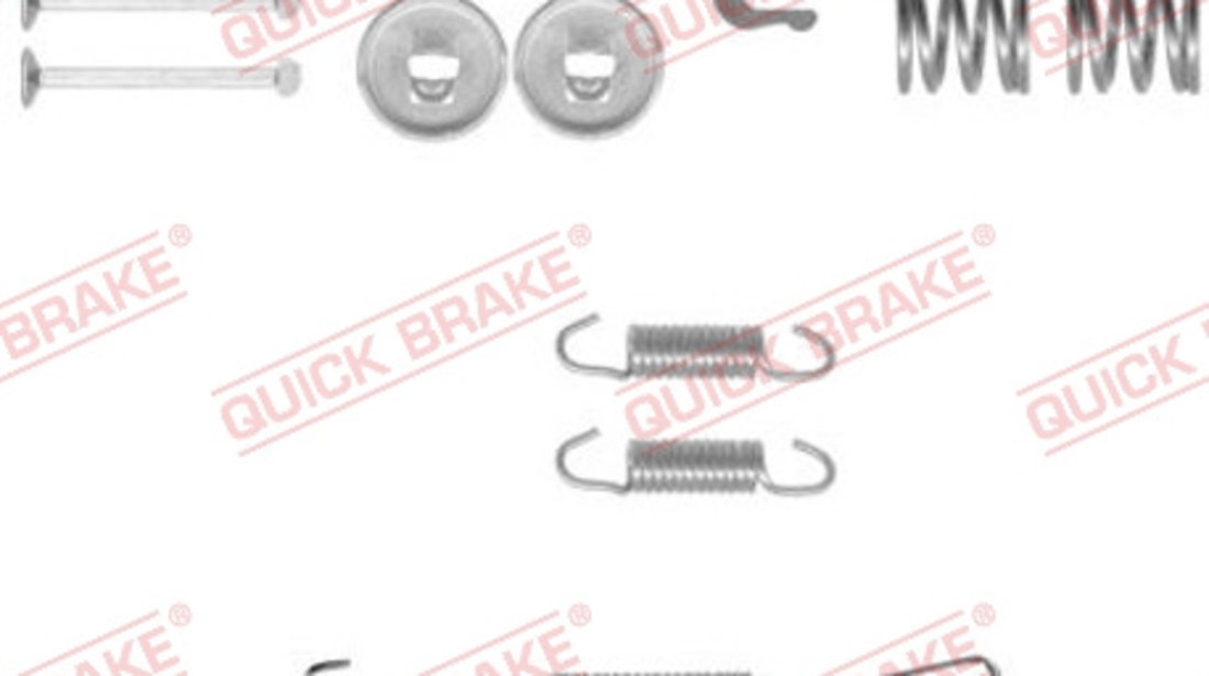 Set accesorii, sabot de frana puntea spate (1050778 QBK) TOYOTA