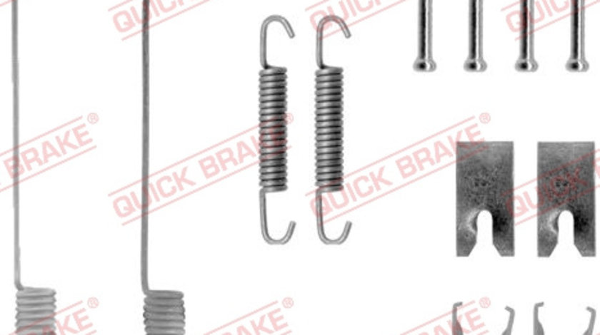 Set accesorii, sabot de frana puntea spate (1050794 QBK) FORD,MAZDA