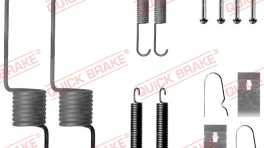 Set accesorii, sabot de frana puntea spate (1050798 QBK) FORD,MAZDA