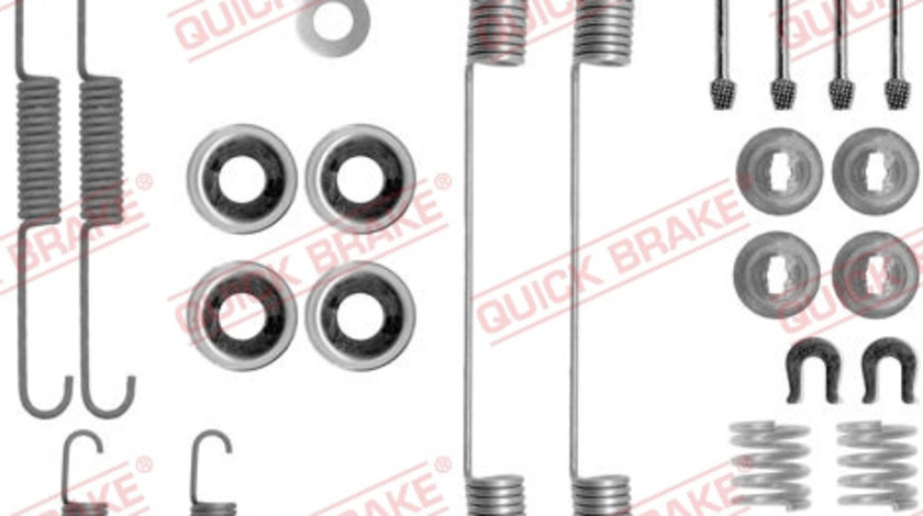 Set accesorii, sabot de frana puntea spate (1050818 QBK) NISSAN