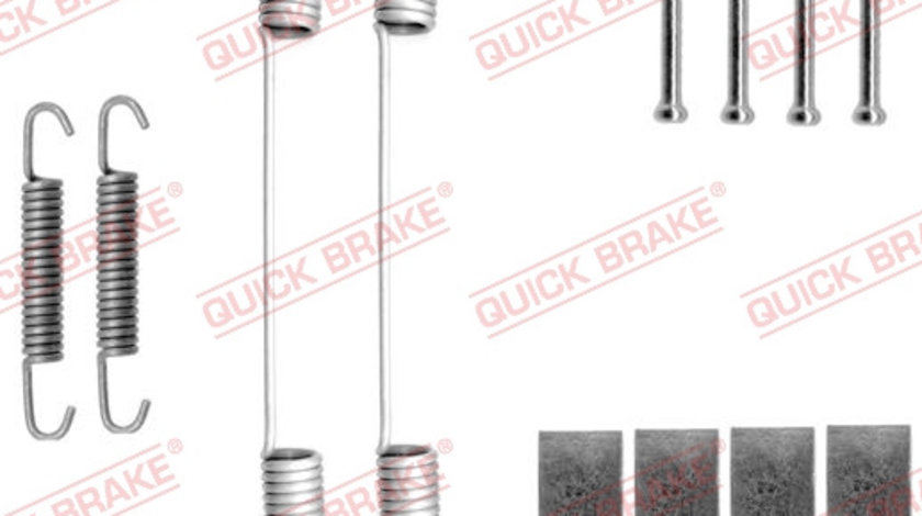 Set accesorii, sabot de frana puntea spate (1050827 QBK) NISSAN,TOYOTA