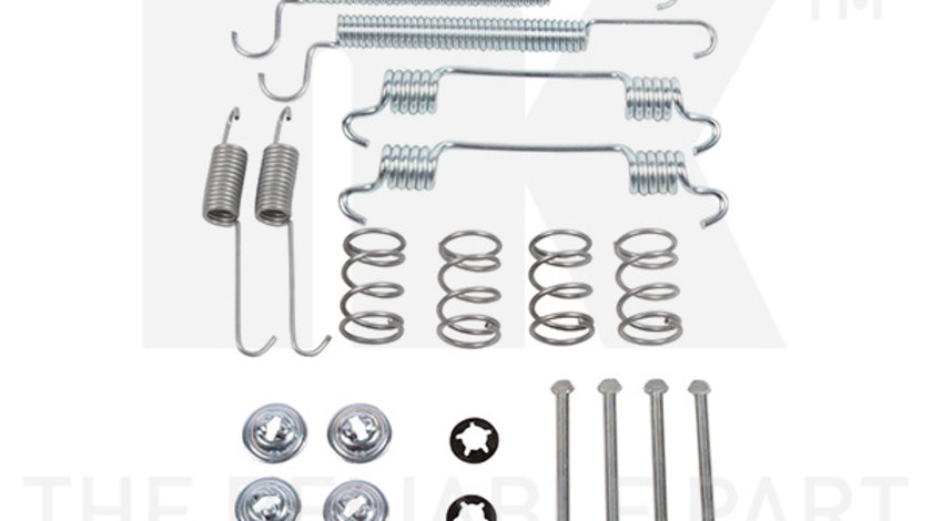 Set accesorii, sabot de frana puntea spate (7936766 NK) OPEL,VAUXHALL