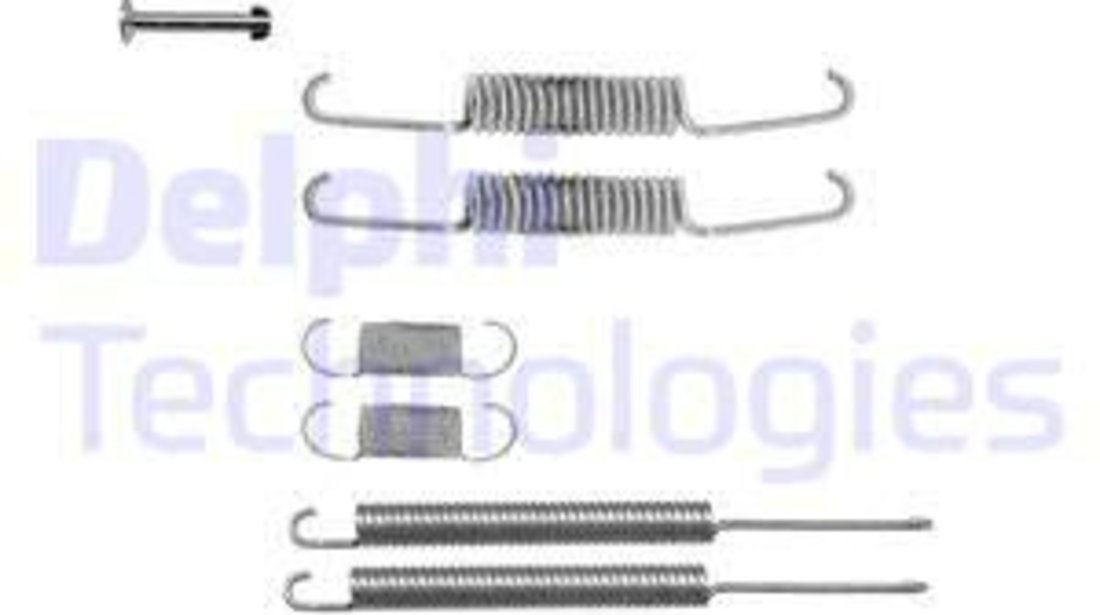 Set accesorii, sabot de frana puntea spate (LY1098 DLP) AUDI,VW