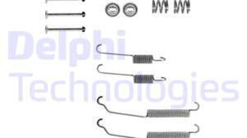 Set accesorii, sabot de frana puntea spate (LY1102 DELPHI) FIAT,PEUGEOT,RENAULT