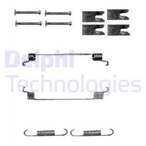 Set accesorii, sabot de frana puntea spate (LY1342 DLP) CHRYSLER,Citroen,FIAT,LANCIA,MAZDA,OPEL,PEUGEOT,PIAGGIO,VAUXHALL