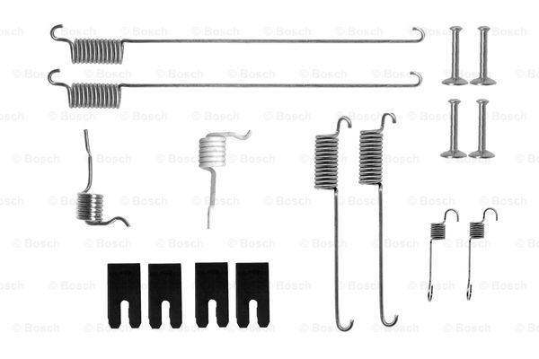 Set accesorii, sabot de frana puntea spate (1987475302 BOSCH) LAND ROVER