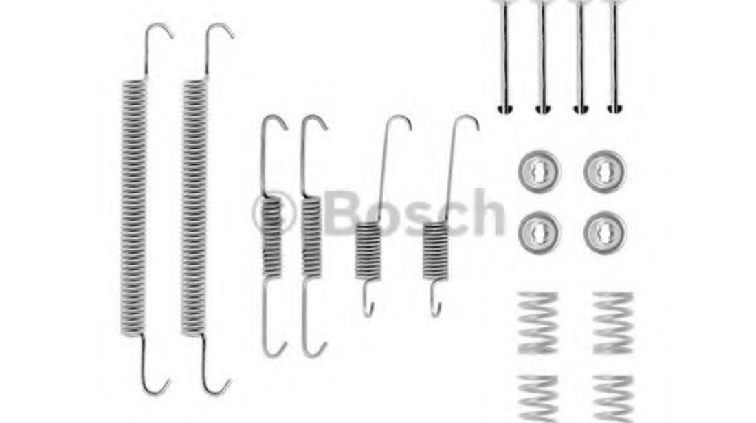 Set accesorii, sabot de frana RENAULT SCENIC II (JM0/1) (2003 - 2009) BOSCH 1 987 475 257 piesa NOUA