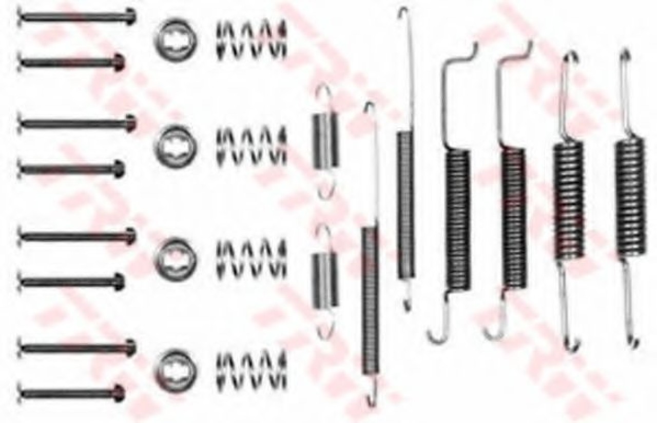 Set accesorii, sabot de frana SEAT TOLEDO I (1L) (1991 - 1999) TRW SFK58 piesa NOUA