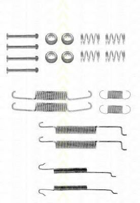 Set accesorii, sabot de frana SKODA FABIA II Combi (2007 - 2014) TRISCAN 8105 292547 piesa NOUA